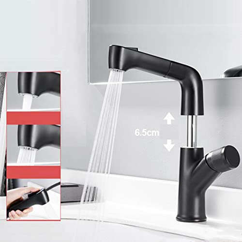 Grifo de lavabo con ducha extensible para lavar el pelo cómodamente en el baño 3