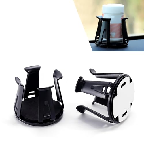 Adaptador Portavasos para Carro 2 Piezas Antideslizante miniatura 1