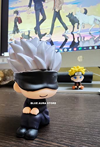 Image of Blue Aura Jujutsu Kaisen Action Figure with Sukuna Finger Figures Set of 4 (Jujutsu with Sukuna Finger)