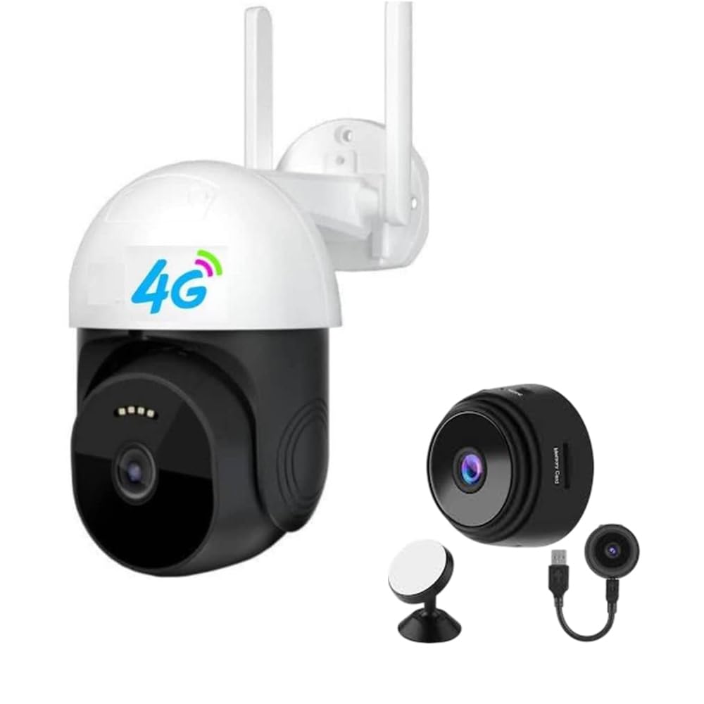 CAMERA DEKHO 1080P HD Smart Pan Tilt Home Office wi-fi IP Security ptz CCTV Outdoor Wireless Camera Two Way Audio Microphone, 28IR | with Free Magnetic Spy Camera-image-25
