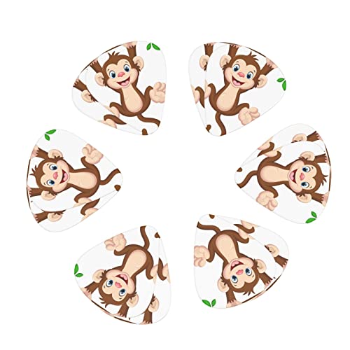 Médiators Guitare 12-Pack Médiators Singe Dessin Animé Pour Guitare Électrique Guitare Acoustique Diverses Guitares - Les Beatles, Paul McCartney, John Lennon, RIngo Starr, George Harrison Médiators Guitare 12-Pack Médiators Singe Dessin Animé Pour Guitare Électrique Guitare Acoustique Diverses Guitares