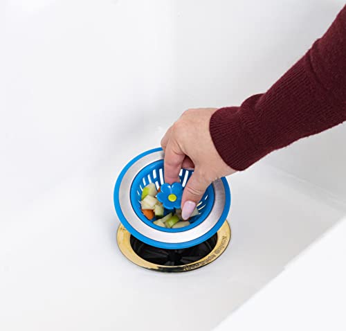 Colador para fregadero Joie Bloom en acero inoxidable miniatura 3