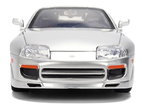 JDM Tuners - 1995 Toyota Supra (Plateado) 1:24 miniatura 6