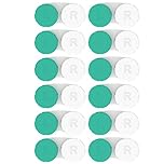 Contact Lens Cases 12 Pack. One Year Supply. Protect Your Eyes by Changing Your Contact Lens Case Monthly