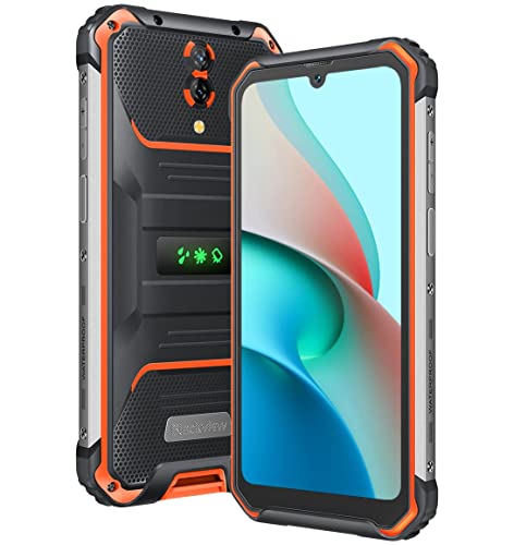 Blackview Bv7200 Smartphone Rugged, 50Mp Doppia Fotocamera, Helio G85 6Gb+128Gb, Ip68 Cellulare Antiurto Android 12, 6,1'' Hd+, Altoparlante Box, Moda