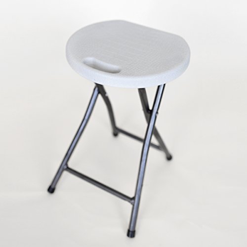 Folding Stool by Closet Trolley