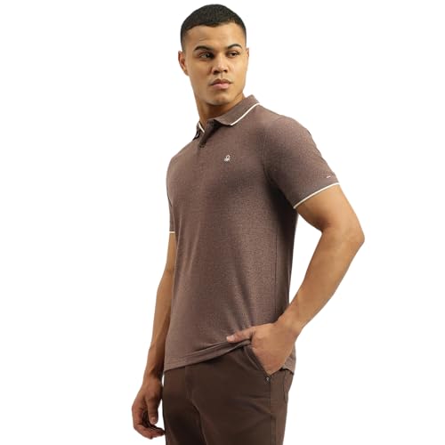 Image of United Colors of Benetton Men's Solid Regular Fit Tshirt