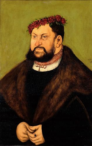 Toile Lucas Cranach Le Jugement Dernier art décoratif de prestige format 60x90