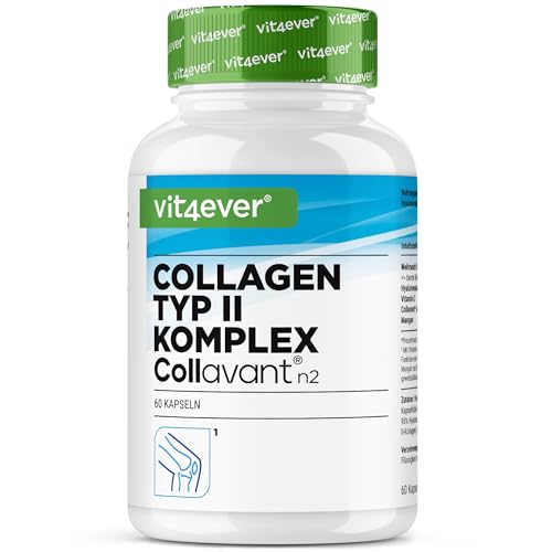 vit4ever Kollagen Typ 2 Komplex - 60 Kapseln - Collavant n2