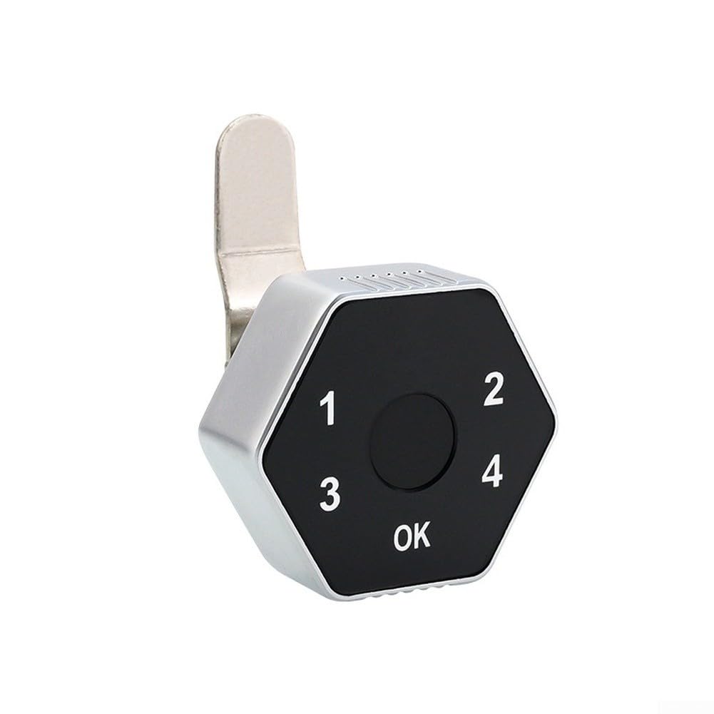 Cerradura electrónica inteligente de puerta de aleación de zinc, cerradura de cajón de gabinete, aplicación de reconocimiento de 360 grados, control inalámbrico, carga USB, entrada de
