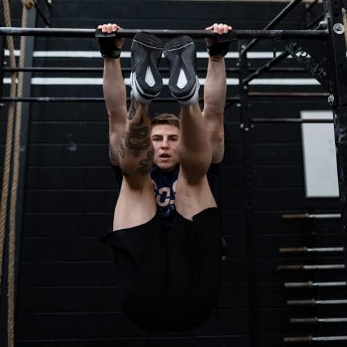 Miniatura 8 de Empuñaduras de gimnasia para Crossfit, agarres de mano de gimnasio para dominadas de crossfit y entrenamiento de gimnasia, las empuñaduras de