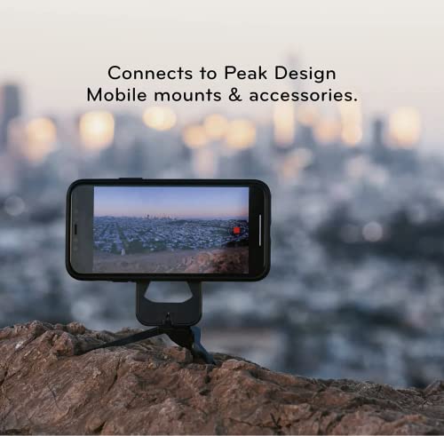 Peak Design Mobile Everyday Phone Case for iPhone SE, Charcoal, Slim Profile, Drop Protection, Weatherproof Fabric Shell, SlimLink Connects to Peak Design Mobile Mounts & Gear by Peak Design - Image 8