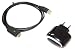Produktbild mr!tech 2in1 USB Sync/Ladegerät Set für Samsung ES55, PL20, ST30, WB210. und viele weitere - Siehe Liste!