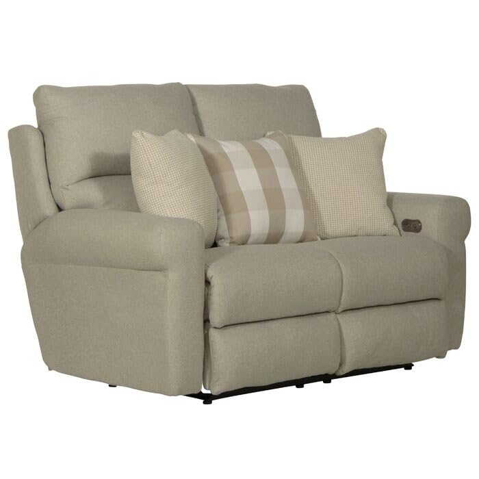 Image of Torque - Avalon 2 Seater Fabric Manual Recliner | Recliner Sofa /Chair for Living Room, Bedroom, Office (Beige) | 1 Year Warranty