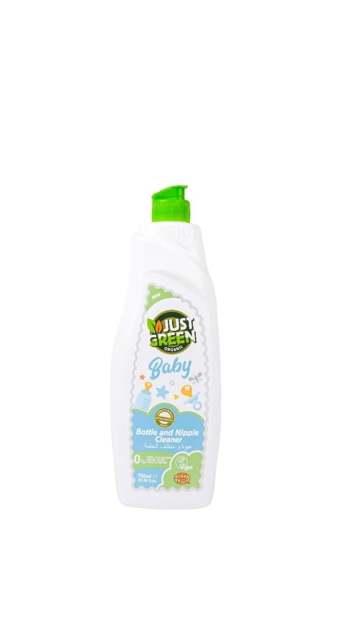 Just Green Baby Bottle  Nipple Cleaner  750ml