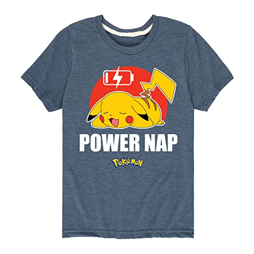 HYBRID APPAREL - Pokémon - Power Nap - Youth Short Sleeve Graphic T-Shirt