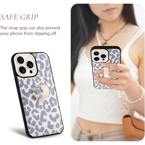 Coque iPhone 15 Pro Max léopard à béquille, l'accessoire mode pour vos sorties - 3