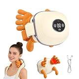 4D Shiatsu Nackenmassagegerät mit Wärme, für Schulter & Rücken