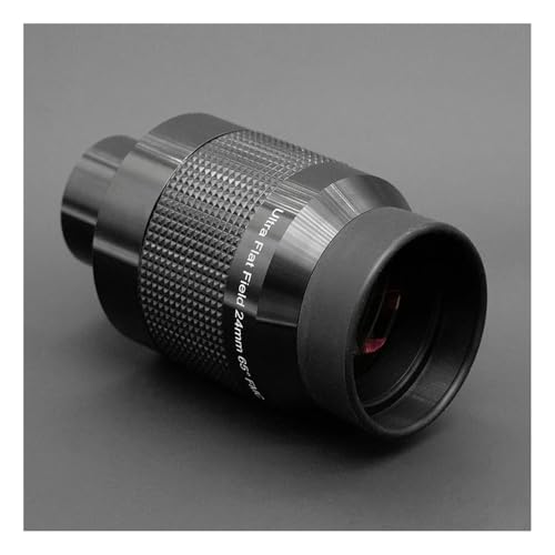Ocular plano de 24 mm con enfoque afilado para telescopios de 1,25"
