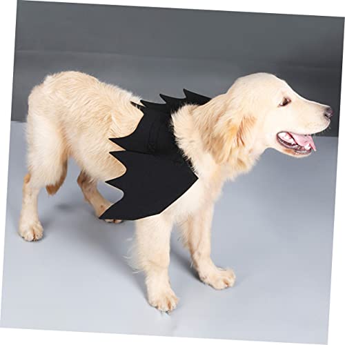 Disfraz de alas de fieltro Halloween para perros y gatos miniatura 5