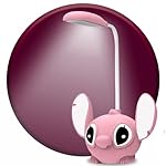 Pink Cartoon Kids Desk Lamp – Night Cartoon Figural Cute Table Lamp for Kids Bedroom Girls Night Light for Bedroom Room Decor Light Birthday Gifts