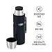 THERMOS Stainless King Vacuum-Insulated Beverage Bottle, 68 Ounce, Midnight Blue