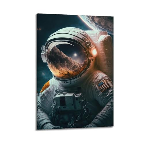 Poster astronaute Interstellaire Watcher pour inspirer vos rêves d'exploration