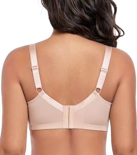 DotVol Women's Minimizer Sexy Lace Plus Size Full Coverage Underwire Everyday Bra3