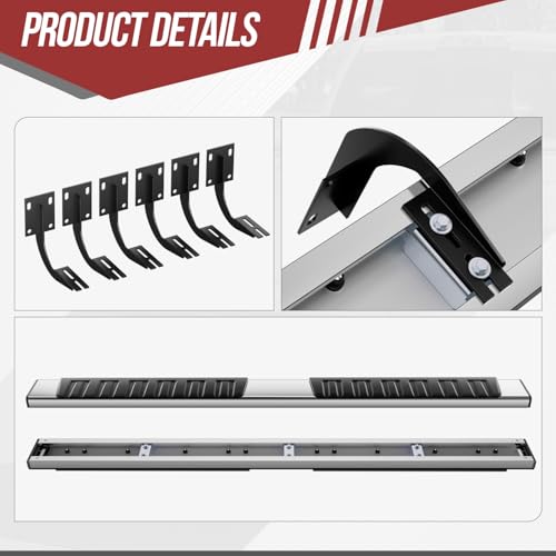 Estribos laterales para Ford F150-F450 1999-2016 miniatura 6
