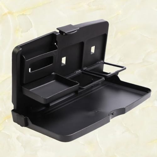 Portavasos plegable multifuncional para auto negro miniatura 3