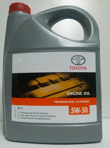 Toyota - Embalagem de 5 litros de óleo 5 w-30 original