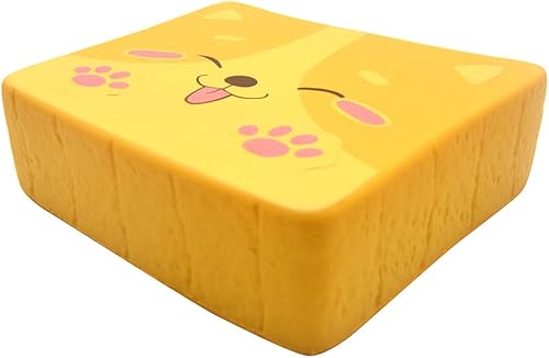 Miniatura 9 de Squishies Squishy Shiba Inu Toast Slow Rising Squishies Jumbo Perro Perfumado 5.5" Alivio del Estrés Juguetes para Niños (Rising Fastly)