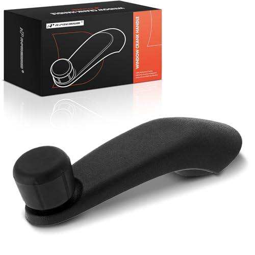 A-Premium Window Crank Handle Driver or Passenger Compatible with Chevy, GMC, Saturn, Olds & Isuzu Vehicles - Express Savana 1500 2500 3500 4500, S10, Blazer, Jimmy, SC1, SC2, SL, SL1, SL2 & More