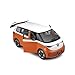 2023 ID. Buzz Van Orange and White Special Edition Series 1/24 Diecast Model Car 32914OR