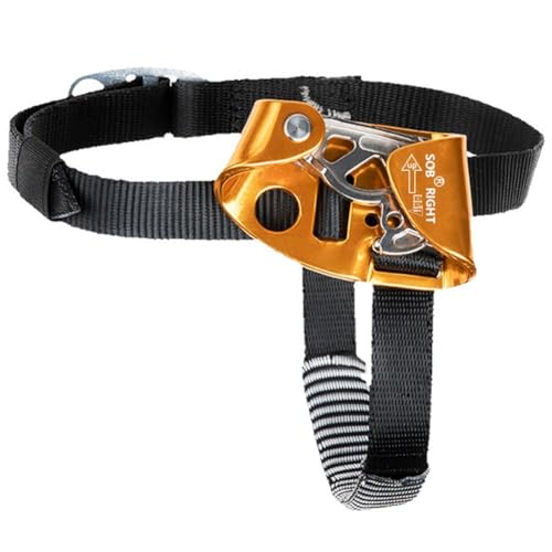 Vobumix Elevador De Pie para Escalada, Elevador De Pie Derecho E Izquierdo para Escalada, Equipo De Protección De Seguridad Aire Libre para Montañismo