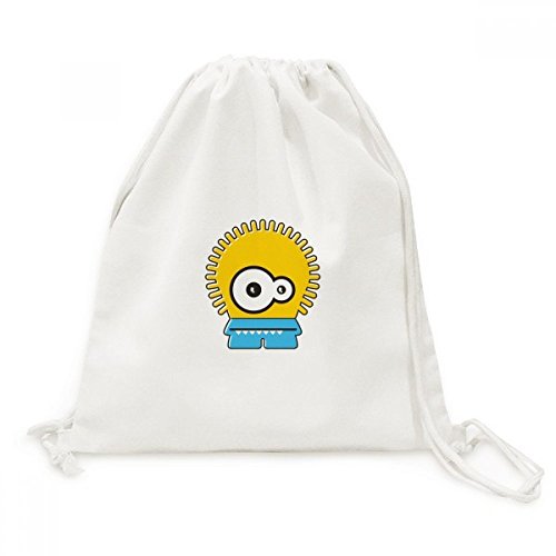 Alien Toile Drawstring Backpack Voyage Sacs en toile pour le sport