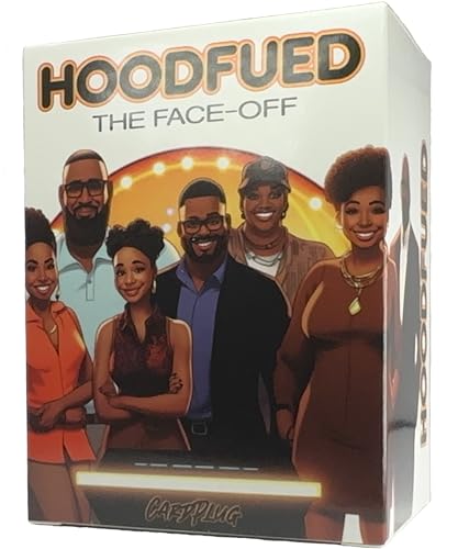 HoodFued : The Ultimate Family Trivia Card Game - A Culture-Centric Game That Brings Friends and Family Together for Fun and Knowledge and More Fun Than The Hood Charades Game for Family or Tabu