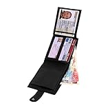 RAS Mens Soft Smooth Genuine Leather Wallet With Id Card Slot and Coin Pocket 895 (Black) - Image 4