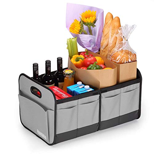 Foldable Trunk Storage Organizer, Reinforced Handles, Suitable for Any Car, SUV, Mini-van Model