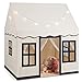 COSTWAY Kinderspielhaus mit Sternenlichtern, Prinzessin Prinzess Kinderzelt mit Fenstern & Netzvorhängen, Kinderspielzelt Spielzelt Spielhaus für Jungen und Mädchen (Beige) in der günstig Kaufen-COSTWAY Kinderspielhaus mit Sternenlichtern, Prinzessin Prinzess Kinderzelt mit Fenstern & Netzvorhängen, Kinderspielzelt Spielzelt Spielhaus für Jungen und Mädchen (Beige)