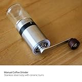 Pour Over Coffee Gift Set - 7-Piece Barista Kit: Hand Grinder, Pour Over Dripper, Glass Server, Matte Black Kettle, Precision Scale & Filters - Ideal for Coffee Lovers & Home Brewing - Image 4