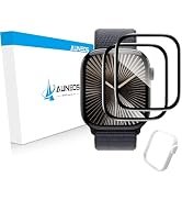 【ガイド枠付・2025年秋改良】AUNEOS for Apple Watch Series 11/10 用 46mm フィルム ガラスフィルム 対応 Apple Watch series 11/...