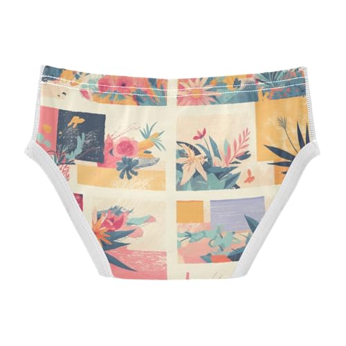 KLL Classic Reggae Color Music Little Boys Comfort Athletic Underwear Breathable Children Panties2