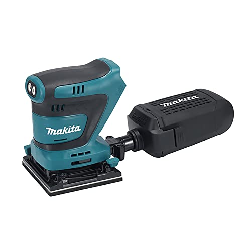 Makita DBO481RTJ 18V Li-ion LXT Finishing Sander complete with 2 x 5.0 Ah Batteries and Charger supplied in Makpac Case