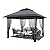 GarveeLife 12'x12' Softtop Gazebo, Outdoor Pop Up Gazebo with Mosquito Netting, Party Tent & Shelter with Double Roofs for Gardens, Patios, Lawns