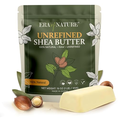 uh*Roh*Muh Organic Refined Shea Butter – Unscented & Smooth Texture – Premium Cosmetic Grade Shea Butter for Skincare, Hair Care, Soap Making, Lotions, Balms & DIY Formulations | France Net Wt. 1.6 / 3.5 lb