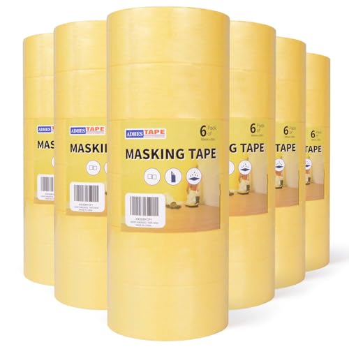 Image of ADHES Yellow Painters Tape Yellow Masking Tape