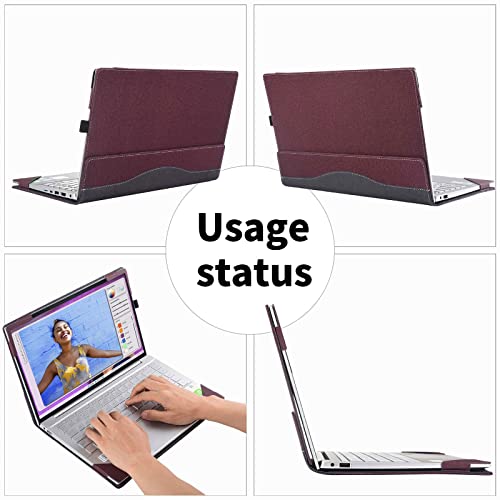 Funda para portátil Dell Latitude 14" PU Cuero 2 en 1 miniatura 4