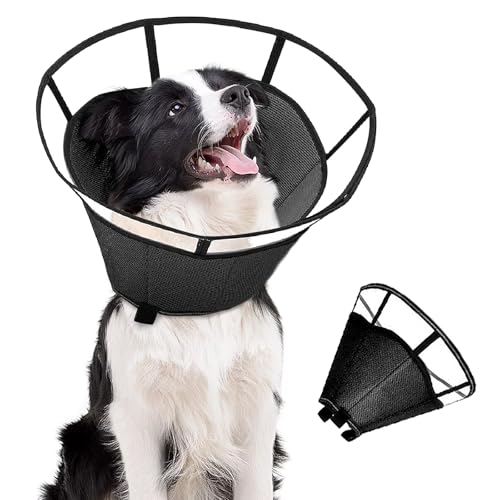 Dog-Cone-Collar-for-Dogs-After-SurgerySoft-Dog-Recovery-Collar-Anti-Lick-Protective-Wound-Safety-ConeDepth-Adjustable-Dog-Elizabethan-Pet-Neck-Collar-Cone-for-Large-Medium-Small-Dogs-and-Cats-L Dog Cone Collar for Dogs After SurgerySoft Dog Recovery Collar Anti Lick Protective Wound Safety ConeDepth Adjustable Dog Elizabethan Pet Neck Collar Cone for Large Medium Small Dogs and Cats L