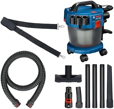 Bosch Professional 18V System aspirador industrial GAS 18V-10 L (incl. manguera de 1,6 m, 3 tubos de prolongación, en caja de cartón, sin batería/cargador)